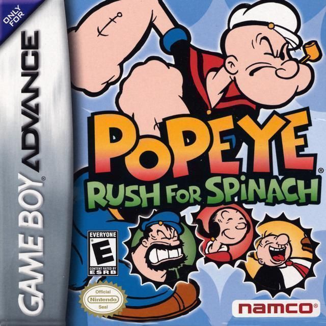 Popeye – Rush For Spinach (USA) Gameboy Advance ROM ISO